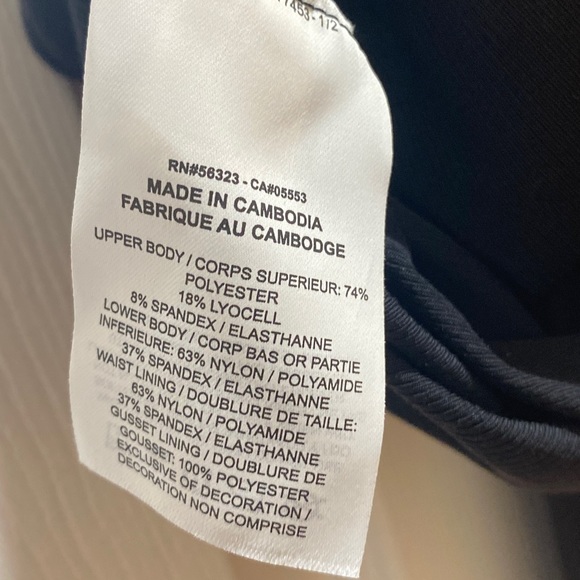 Nike Yoga Training Infinalon Black Jumpsuit - Picture 14 of 16